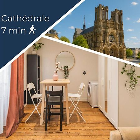 Appartement Cosy Proche Cathedrale แร็งส์ ภายนอก รูปภาพ